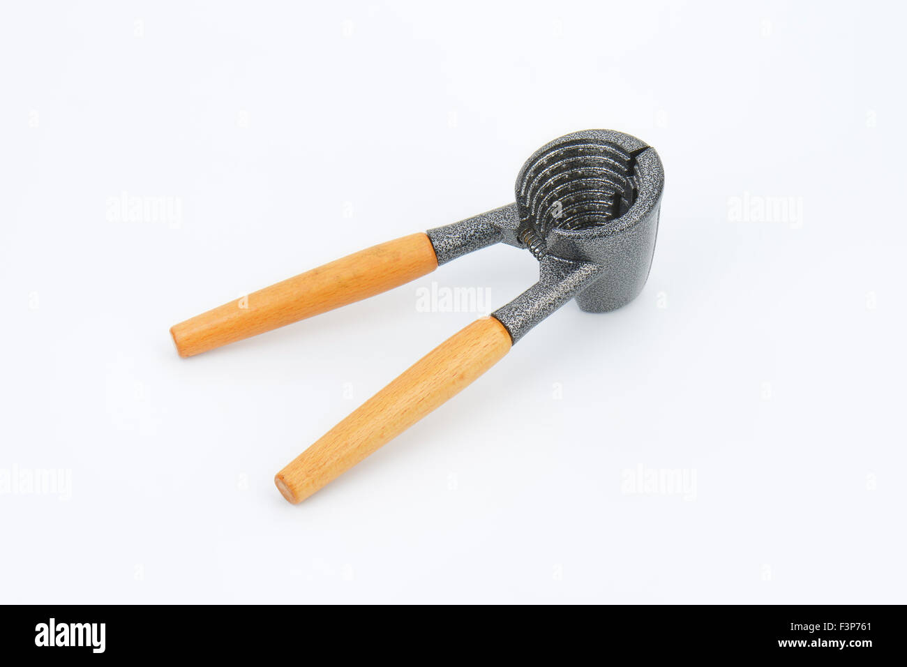pastry form tongs on white background Stock Photo