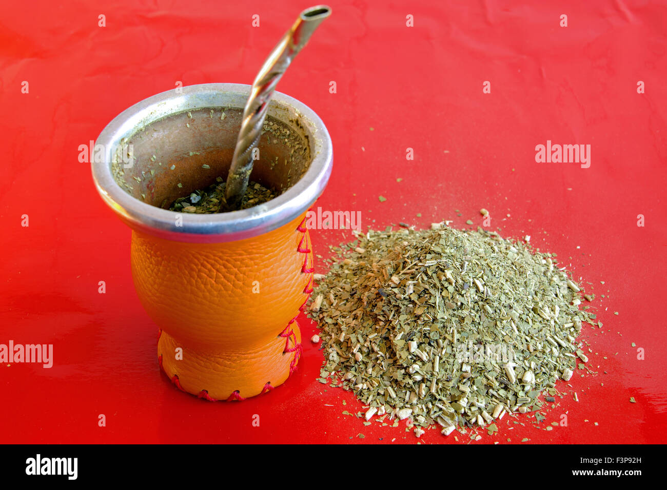 Yerba mate is a traditional and common drink in Argentina, Uruguay,  Paraguay and the south of Brazil Stock Photo - Alamy