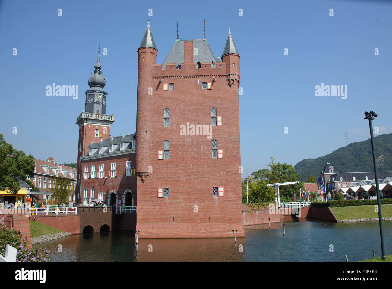 Huis Ten Bosh Dutch theme Park, Japan Stock Photo Alamy