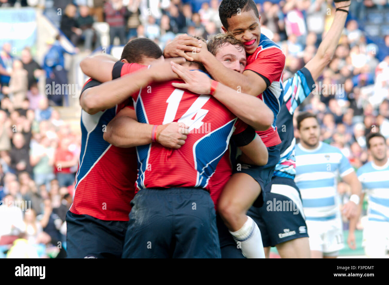 Leicester, UK, 11 October 2015,Argentina v Namibia, Rugby World Cup 2015 Credit: Colin Edwards/Alamy Live News Stock Photo