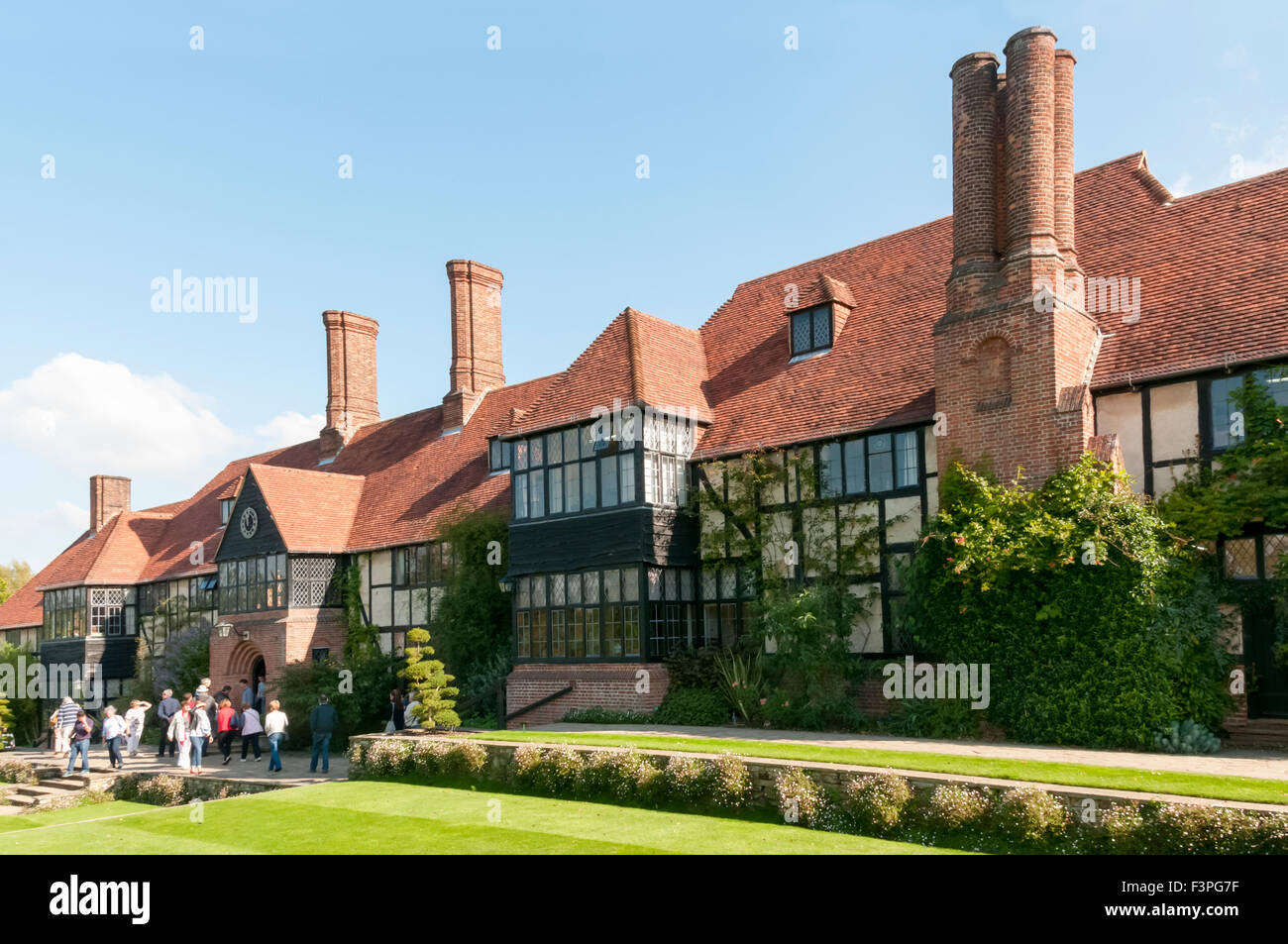 The Grade II listed laboratory at the RHS gardens at Wisley in Surrey. Stock Photo