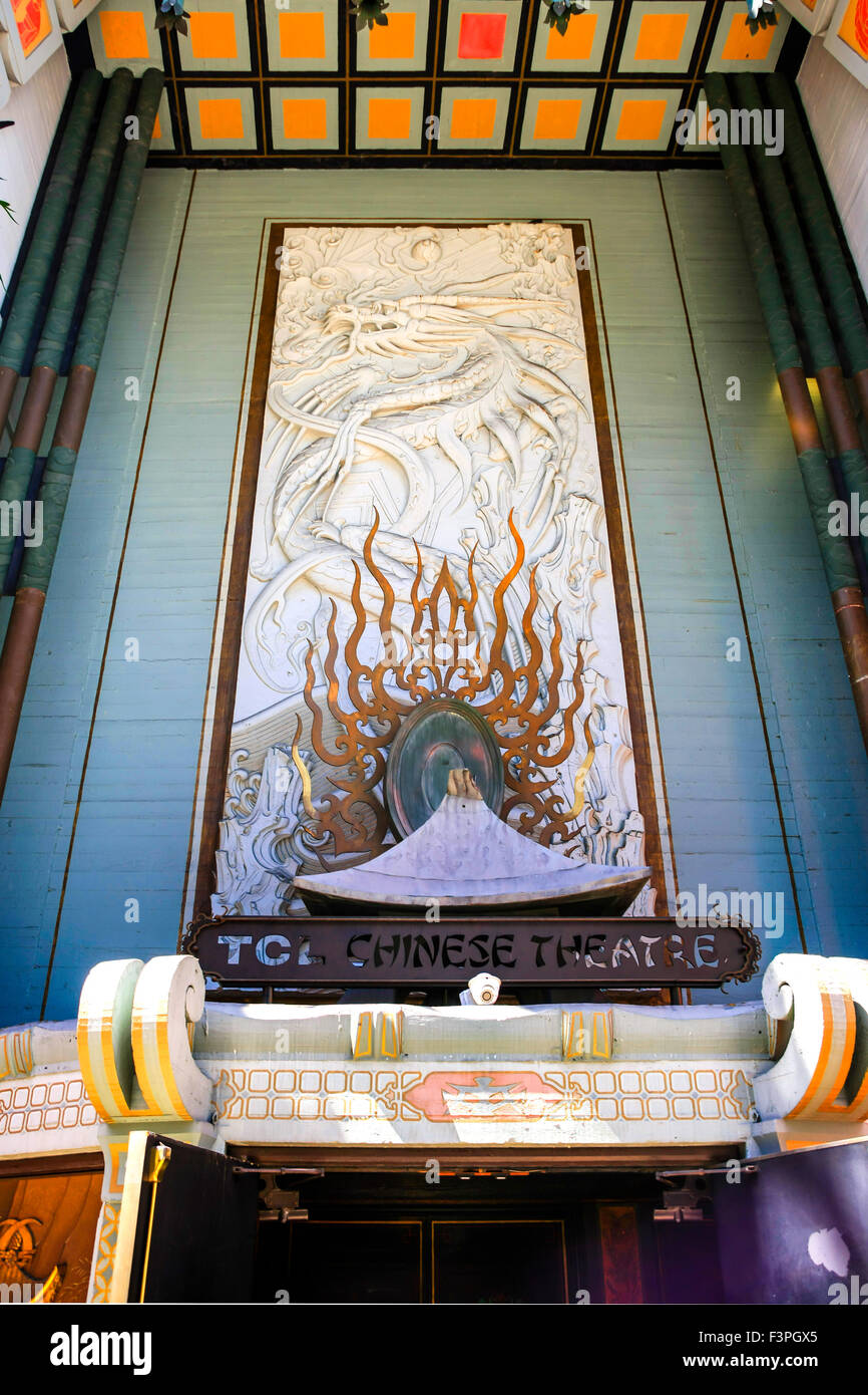 TCL Chinese Theatre is a cinema palace on the historic Hollywood Walk ...