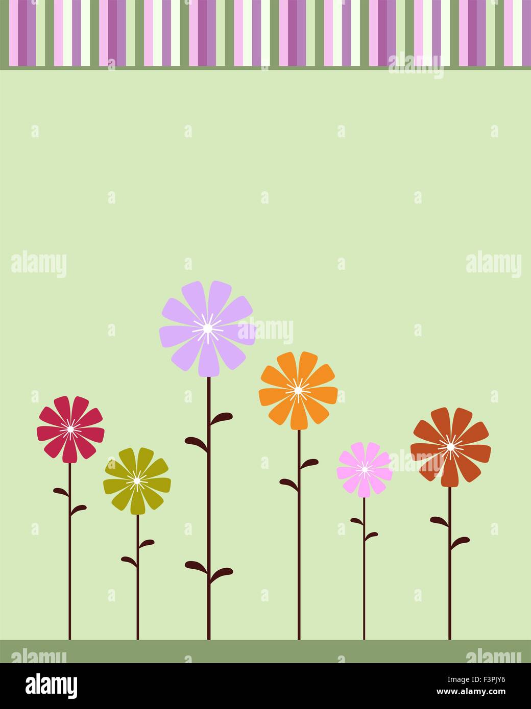 Card Design Artistic Flower Vector Art Stock Vector Image & Art - Alamy