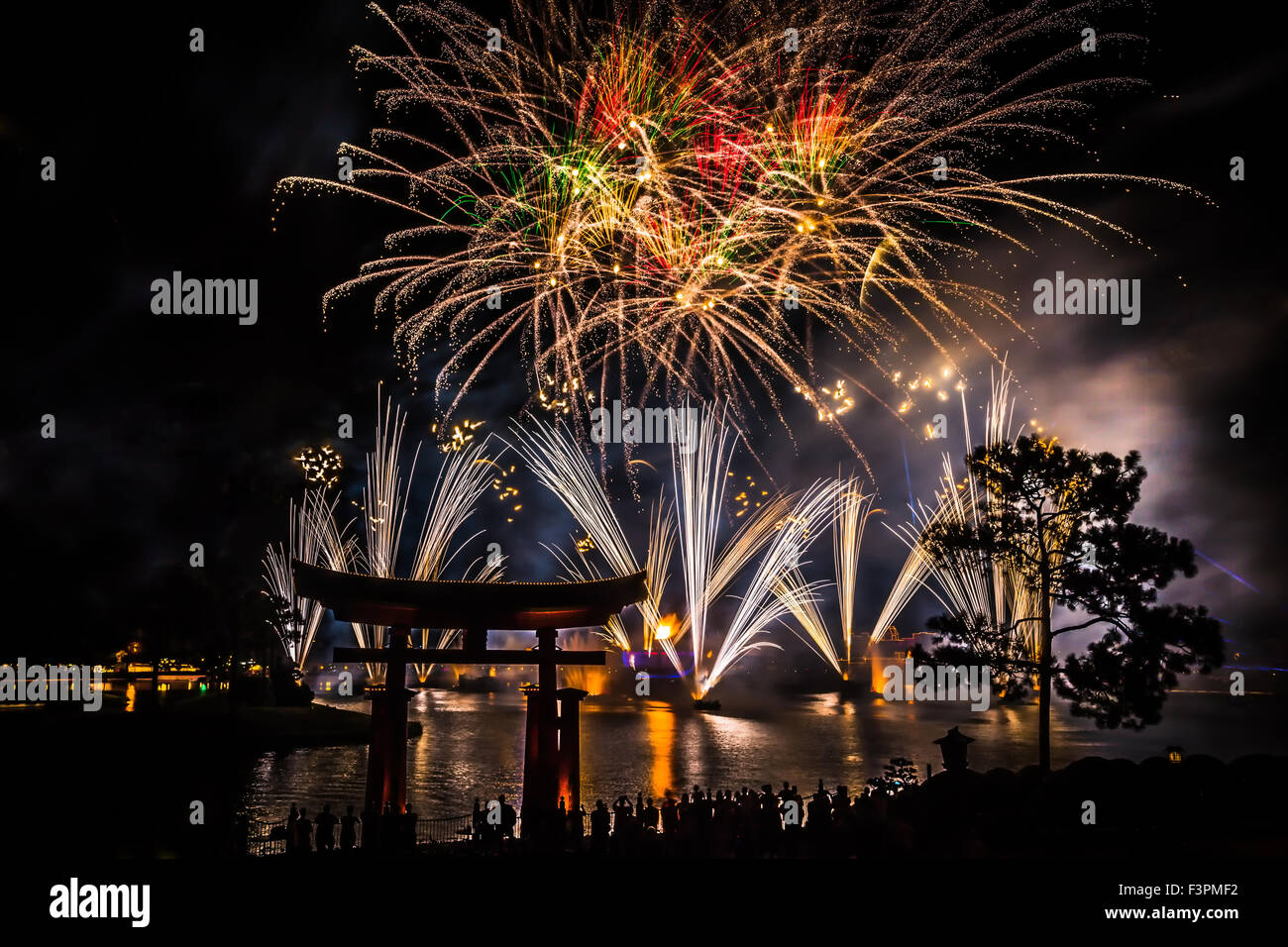 IllumiNations Fireworks Stock Photo Alamy