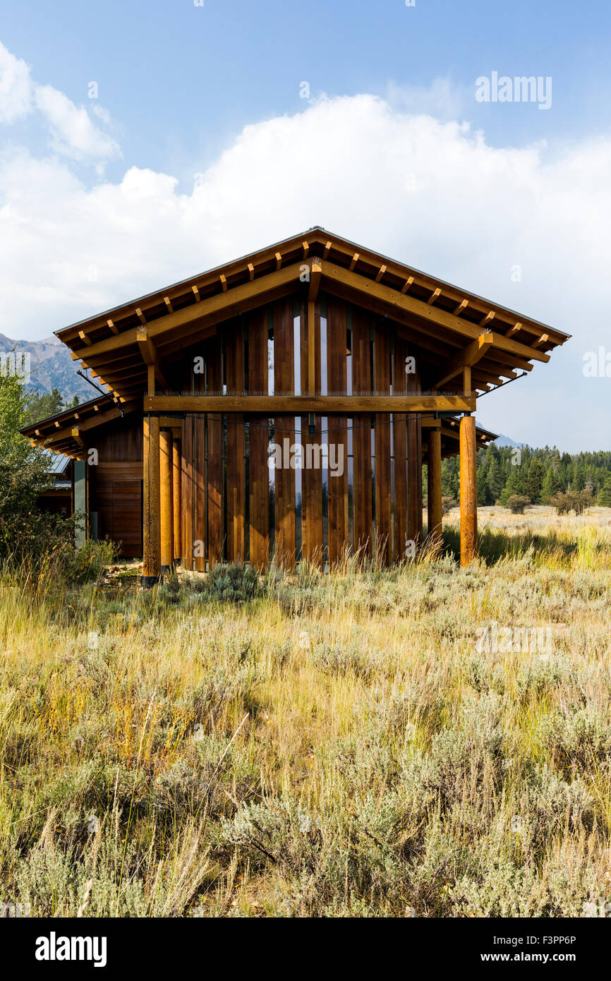 Laurance S. Rockefeller Preserve, Grand Teton National Park, Wyoming, USA Stock Photo