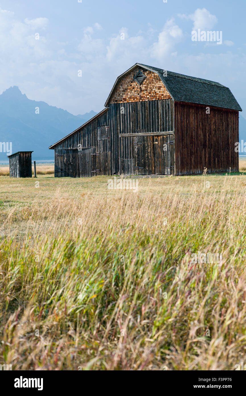 Historic Thomas Murphy barn; Moulton Homestead (c 1910); Mormon Row Historic District; Grand