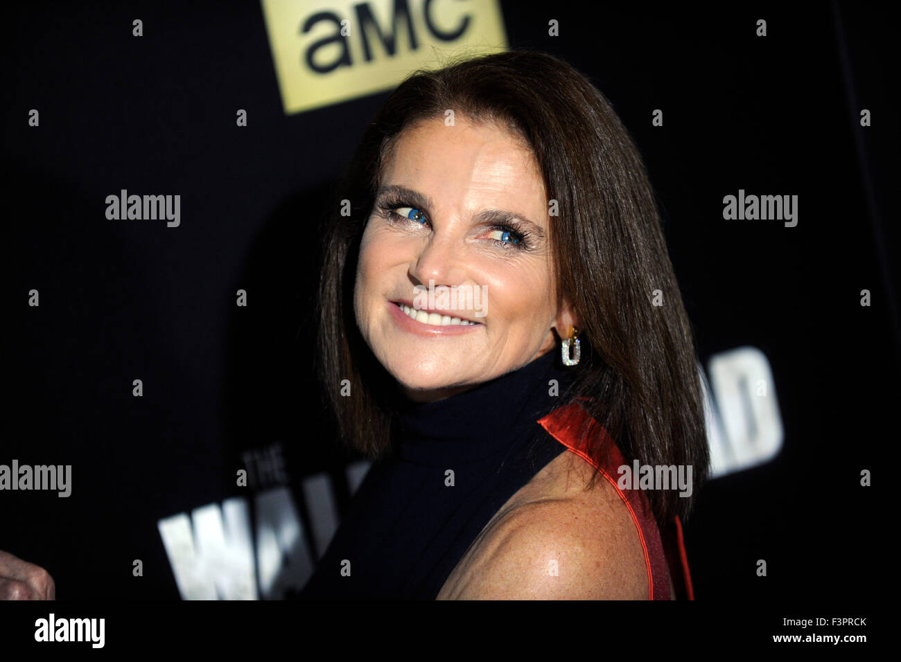 New York City. 9th Oct, 2015. Tovah Feldshuh attends AMC's 'The Walking Dead' Season 6 Fan Premiere Event 2015 at Madison Square Garden on October 9, 2015 in New York City. © dpa/Alamy Live News Stock Photo