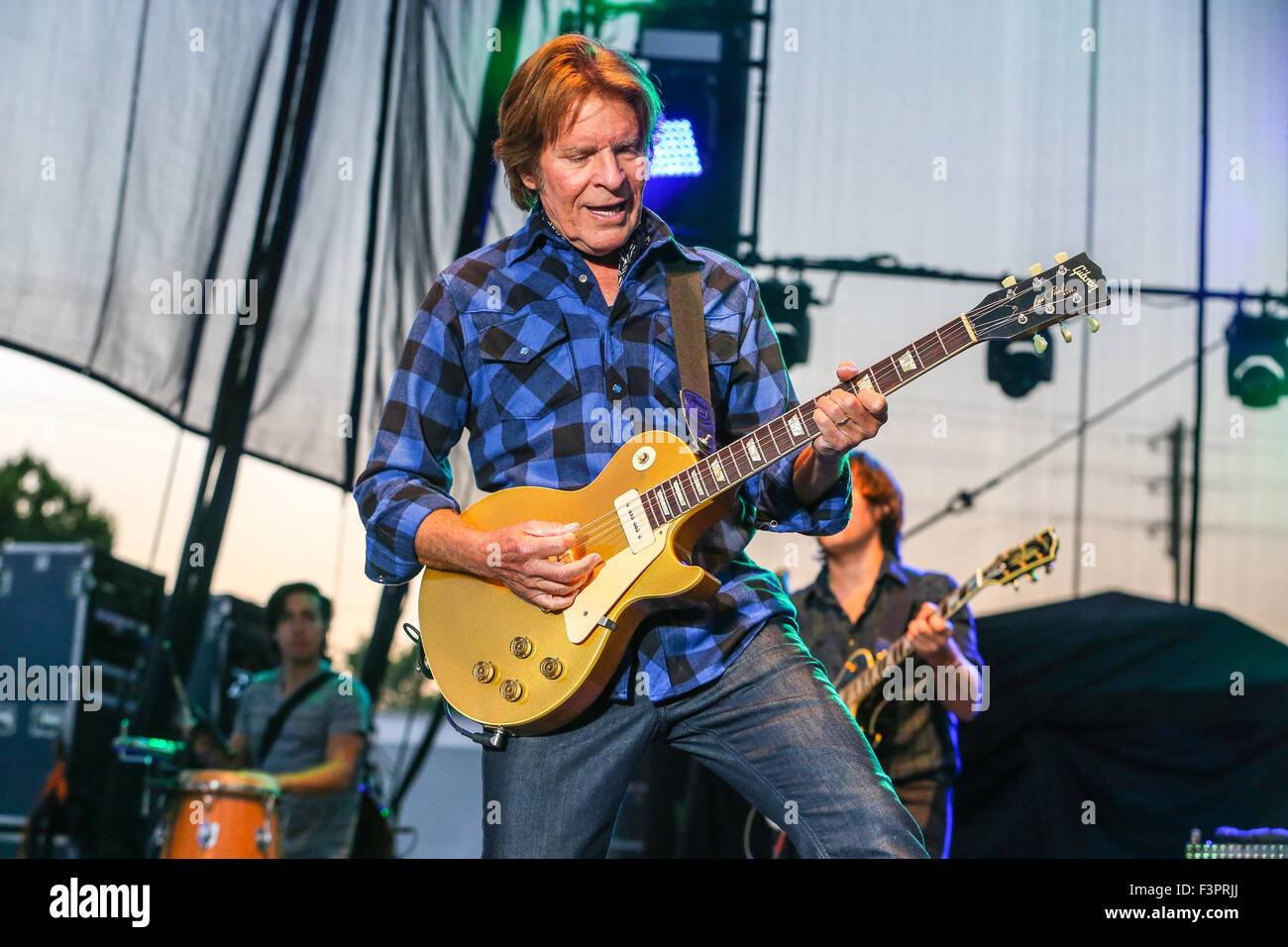 John Fogerty performs as part of their 2015 World Tour Stock Photo