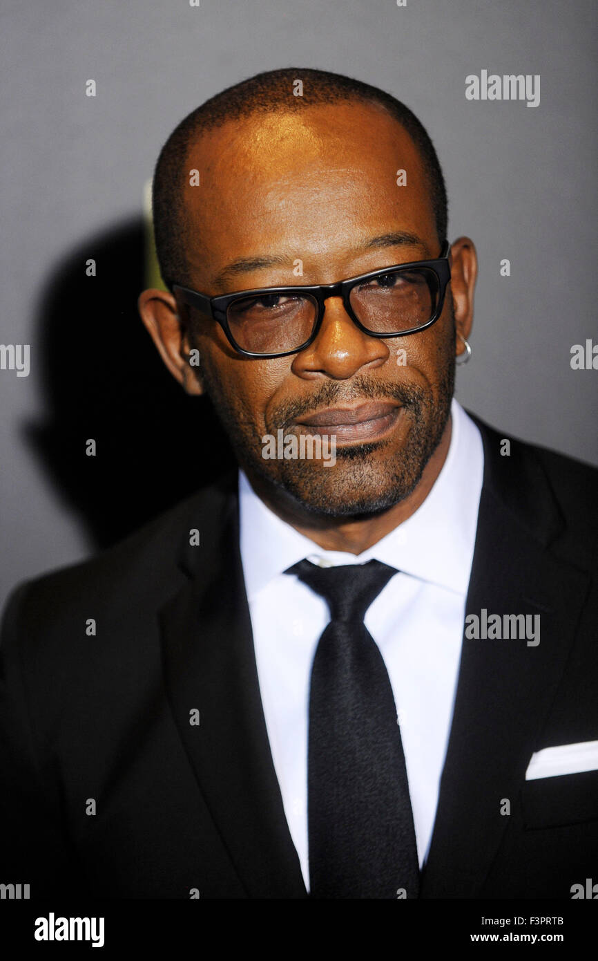 New York City. 9th Oct, 2015. Lennie James attends AMC's 'The Walking Dead' Season 6 Fan Premiere Event 2015 at Madison Square Garden on October 9, 2015 in New York City. © dpa/Alamy Live News Stock Photo