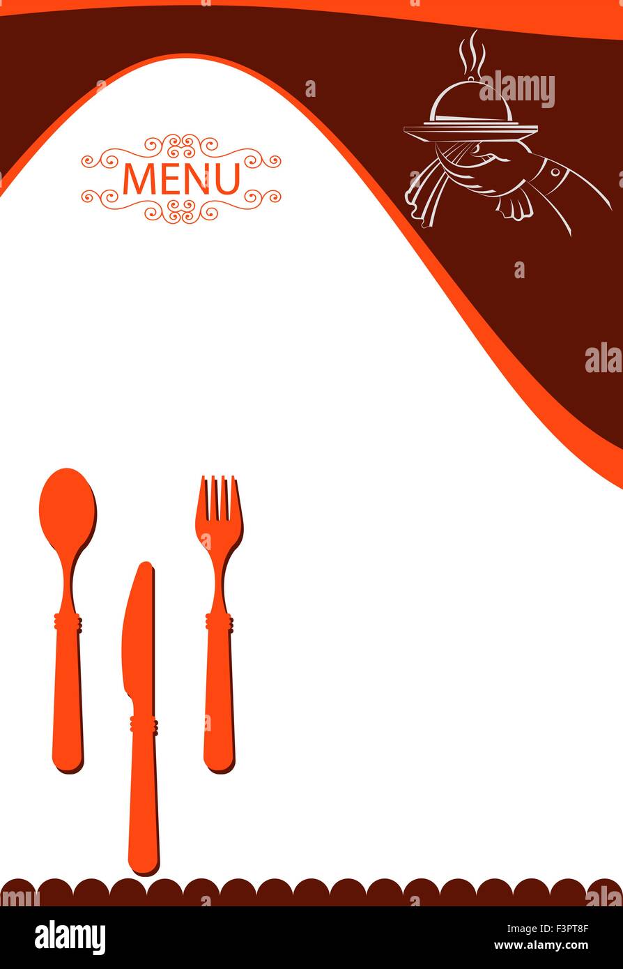 Menu Card Design Template Vector Art Stock Vector Image & Art - Alamy