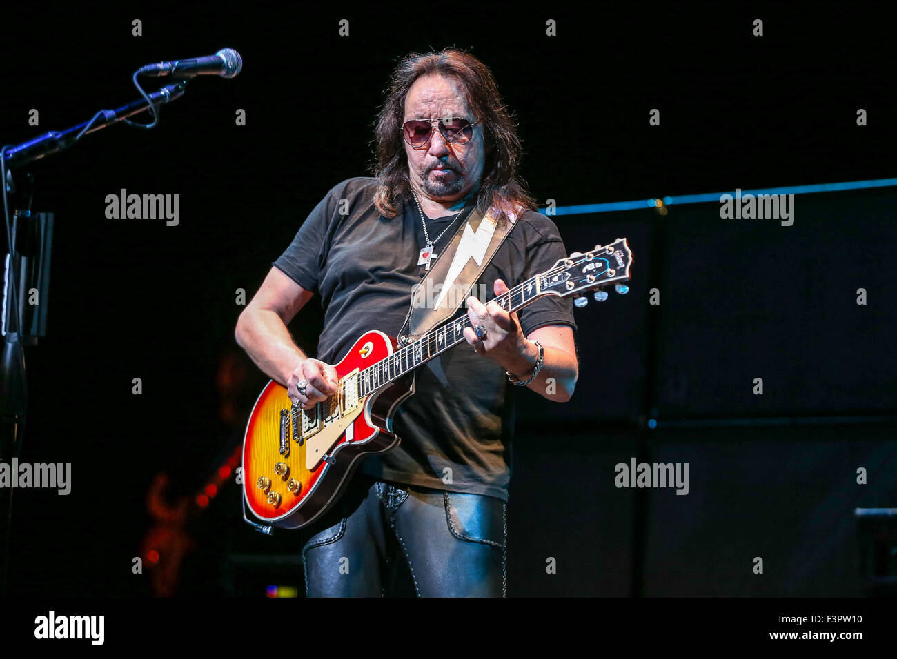 Ace Frehley performs live in concert Stock Photo