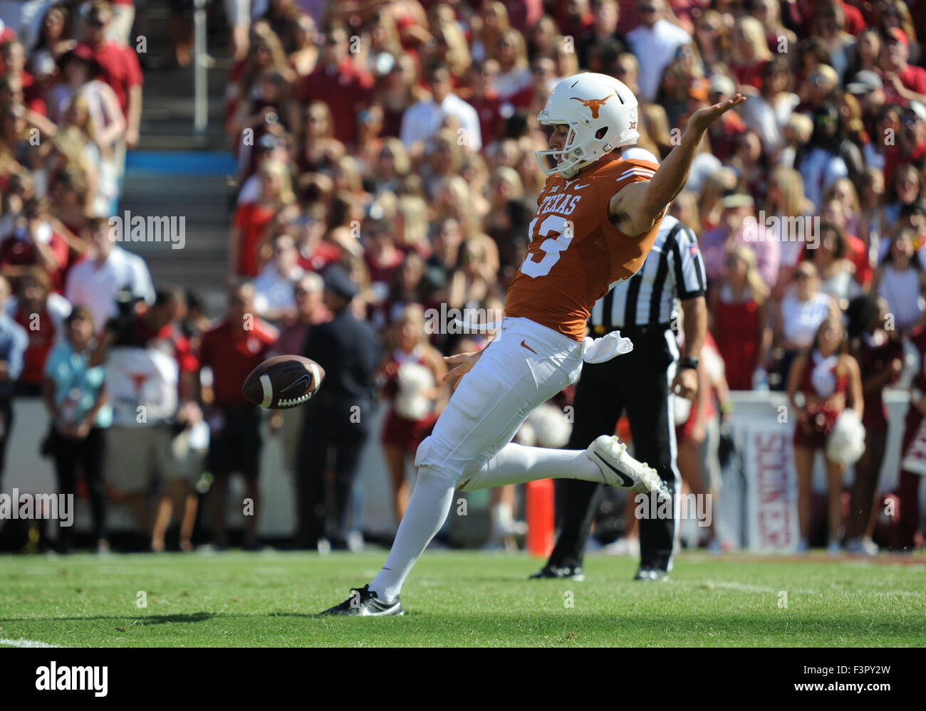 Texas punter Michael Dickson was the MVP of the Texas Bowl 