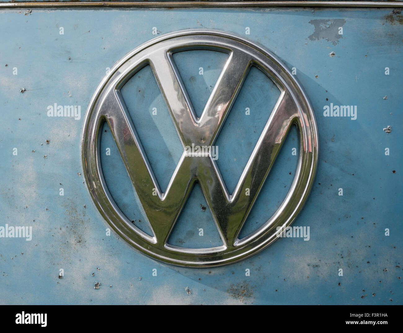 Volkswagen VW Badge Stock Photo