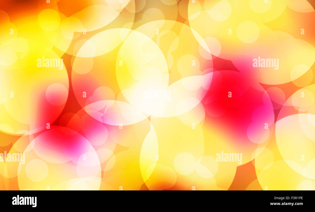 Summer flowers in an abstract bokeh blur Stock Photo - Alamy