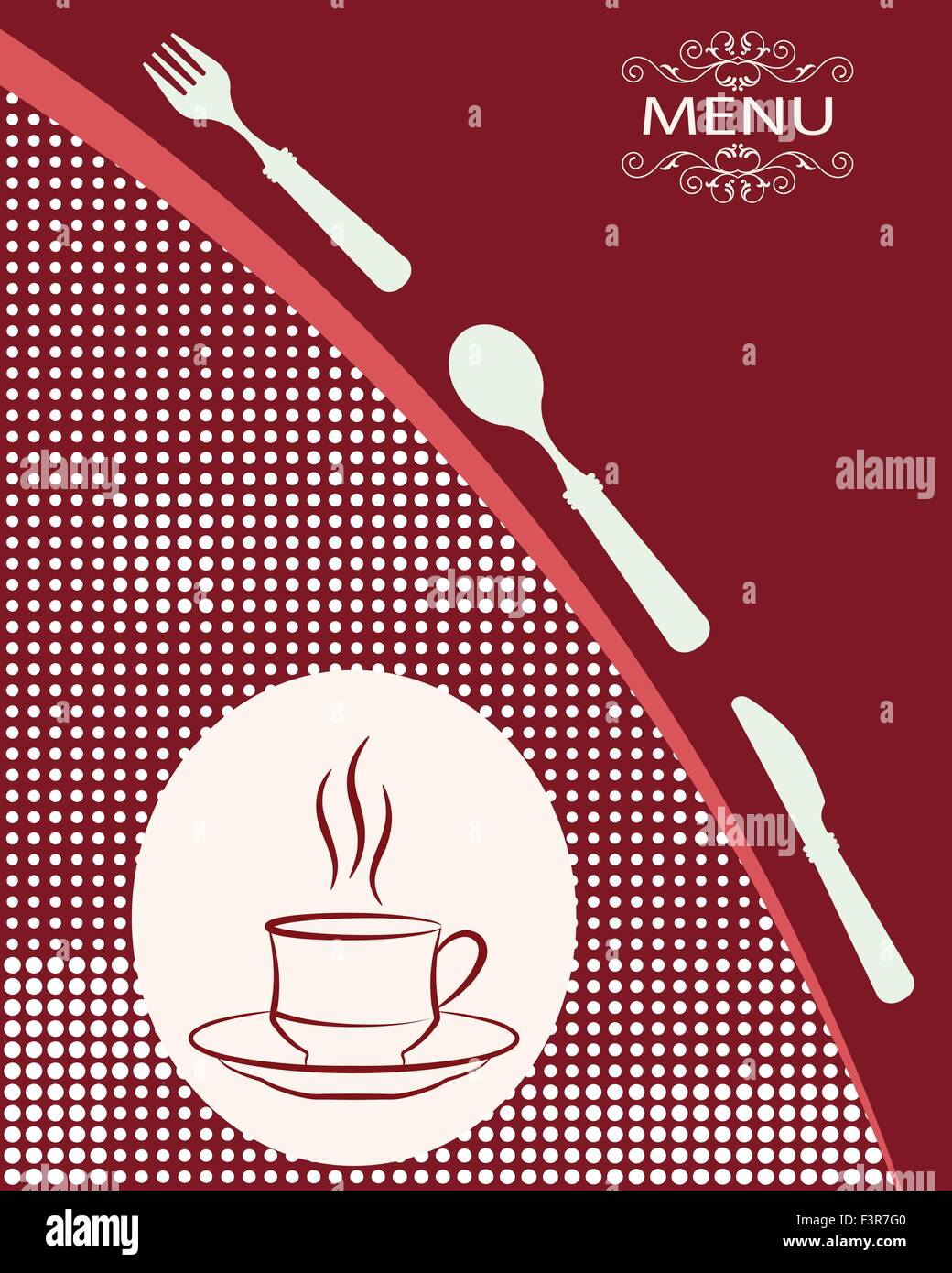Coffee Menu Card Design Template Vector Art Stock Vector Image & Art ...