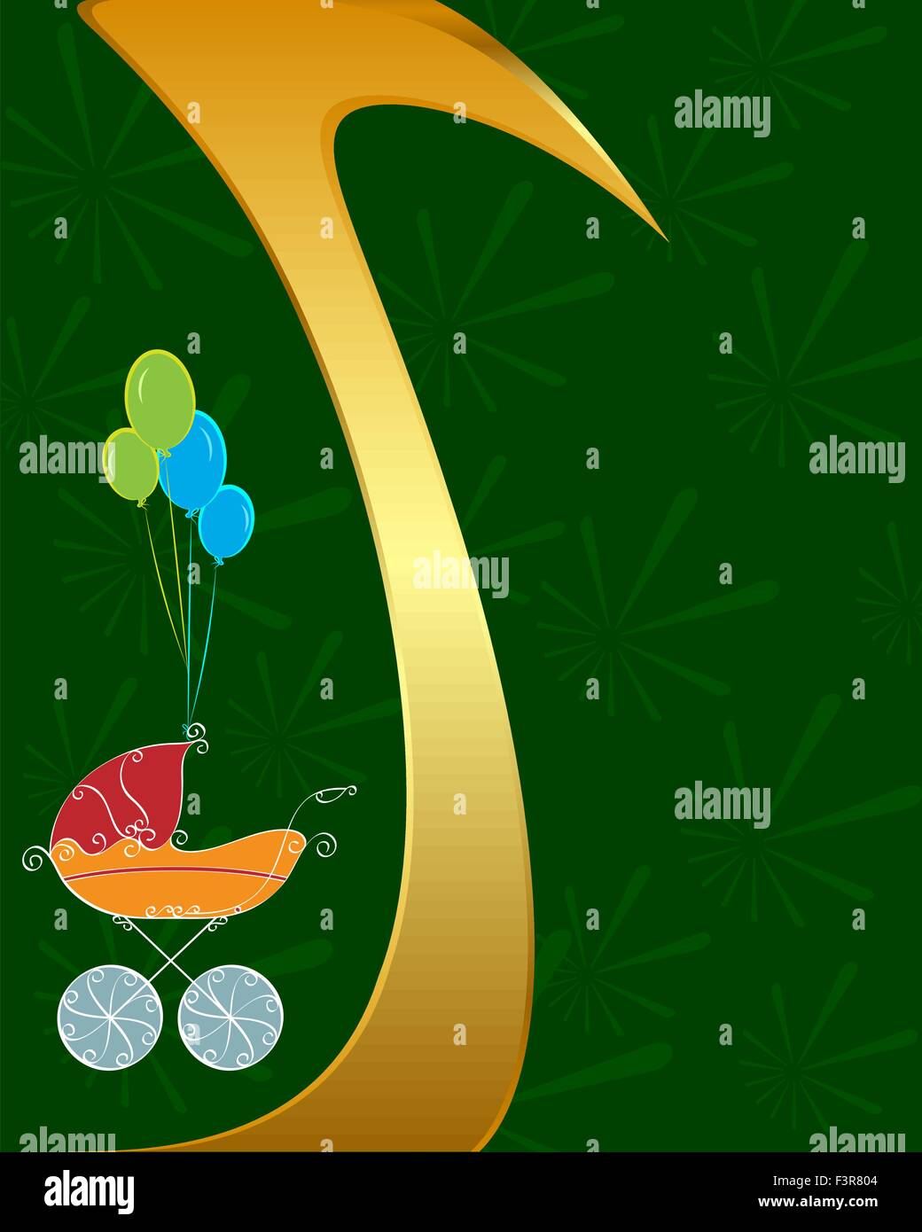 Baby Shower Card Design Vector Art Stock Vector Image & Art - Alamy