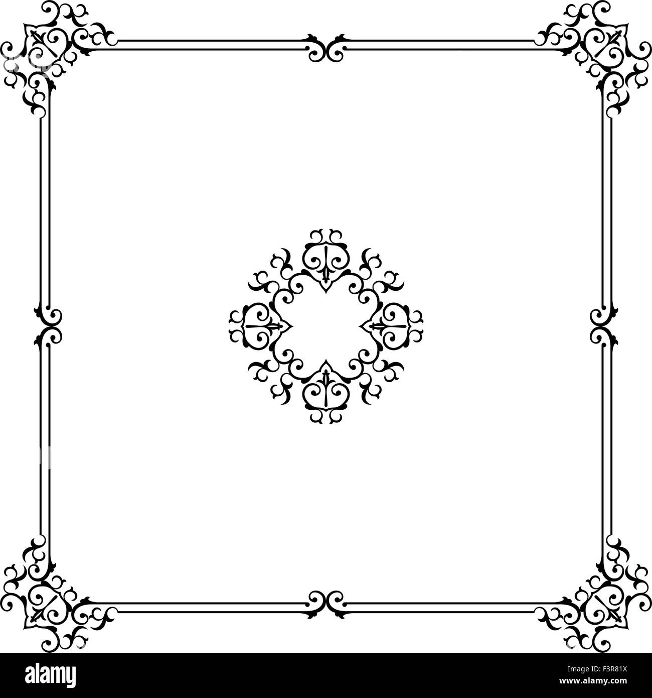 Frame Border Design Vector Art Stock Vector Image & Art - Alamy