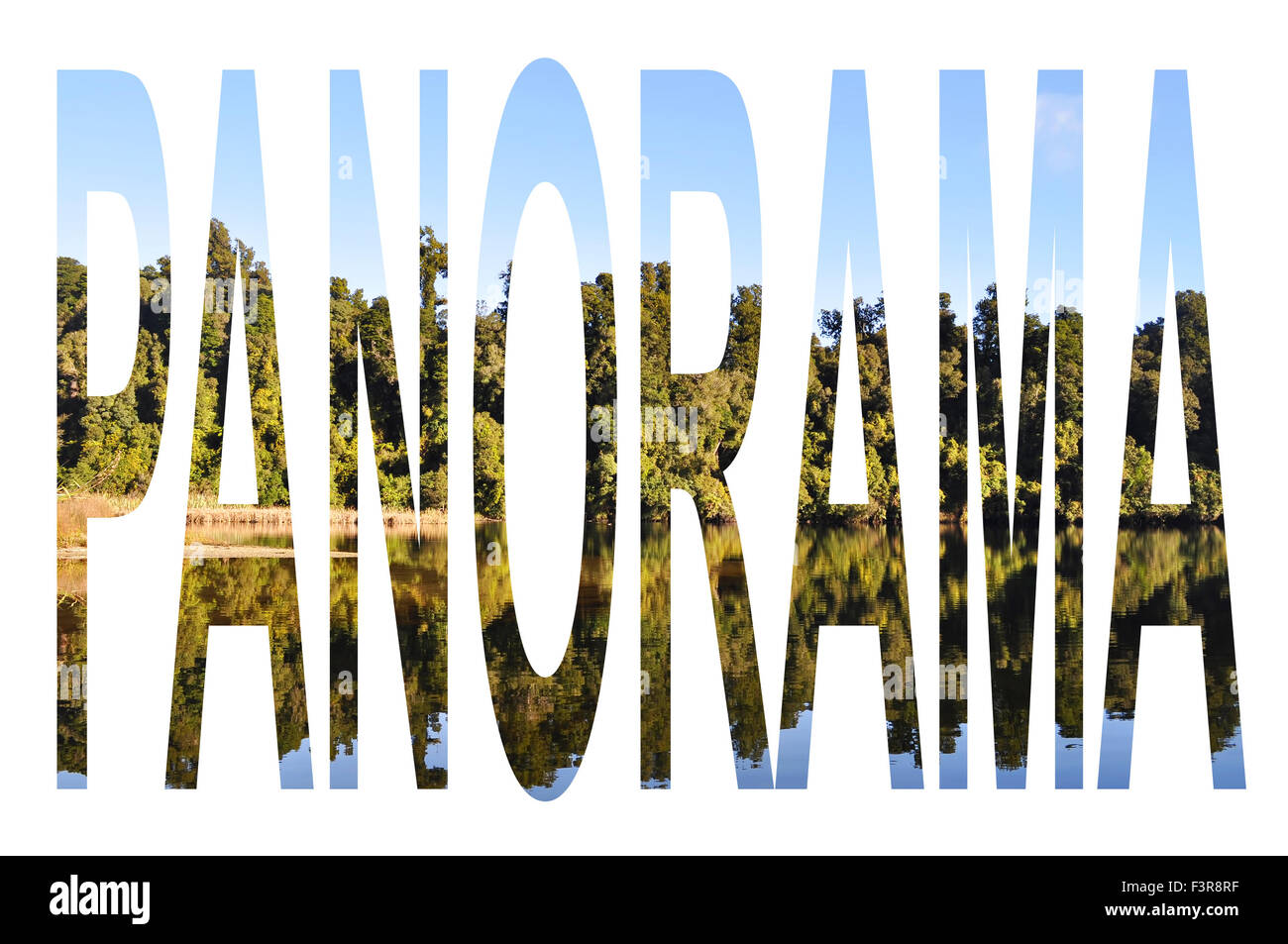 Reflection lakes Cut Out Stock Images