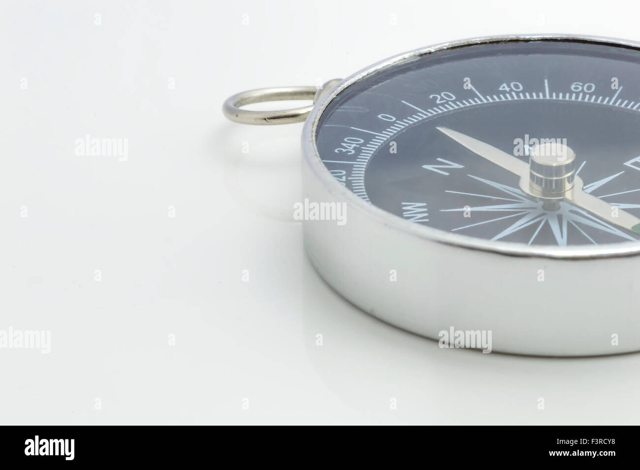 Compass isolated on white Stock Photo - Alamy