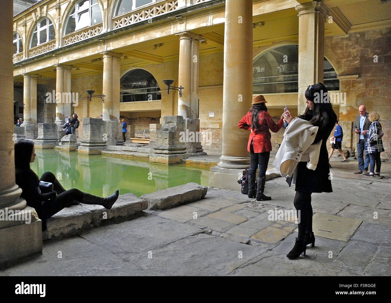 The Georgian city of Bath attracts numbers of foreign visitors or ...