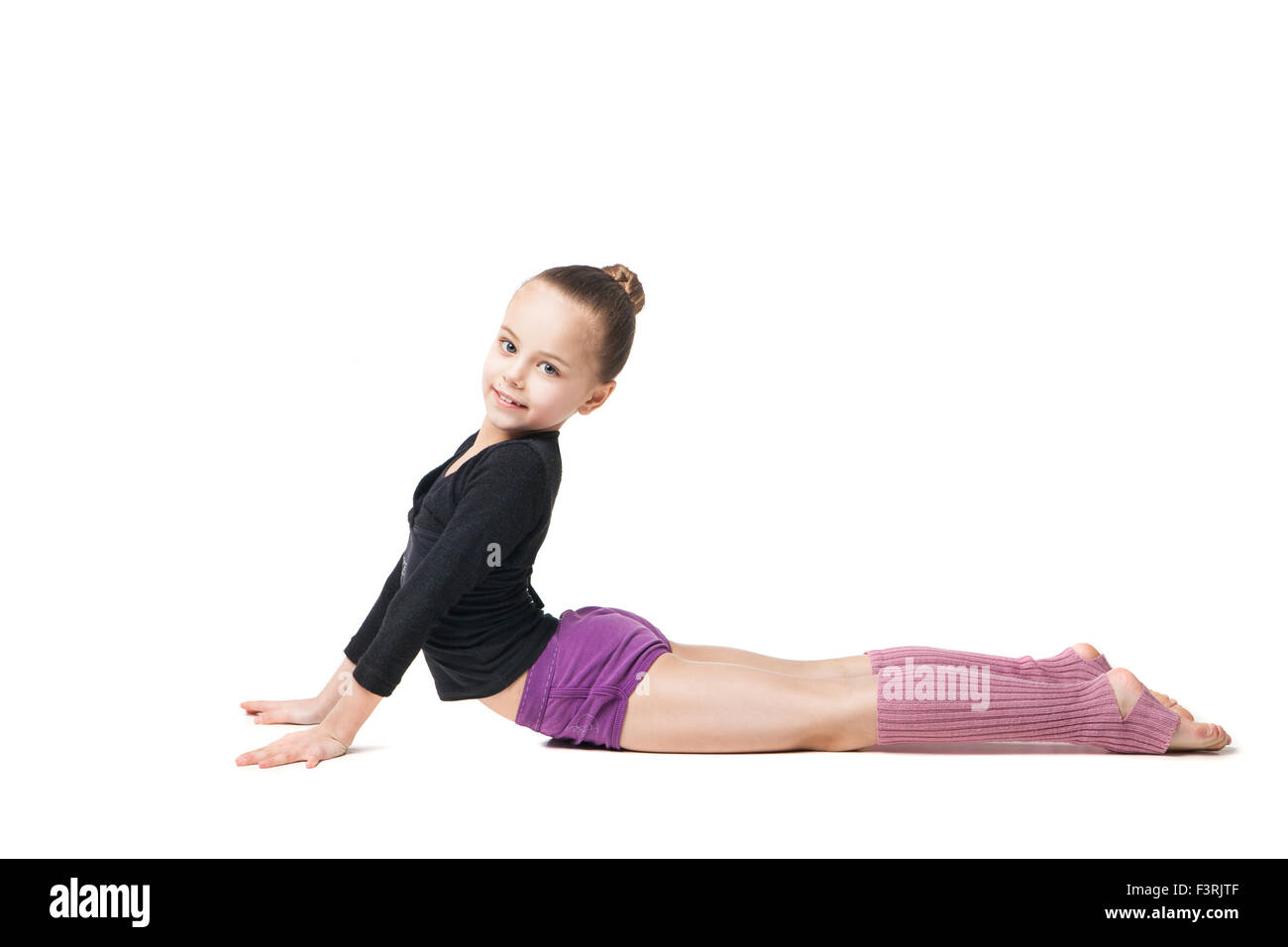 Young little girls gymnastics" 