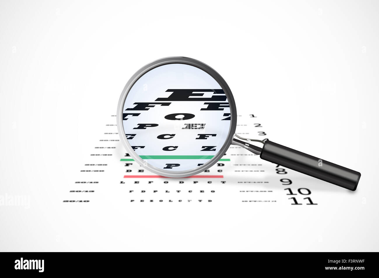 Digital magnifying glass eye digital hires stock photography and