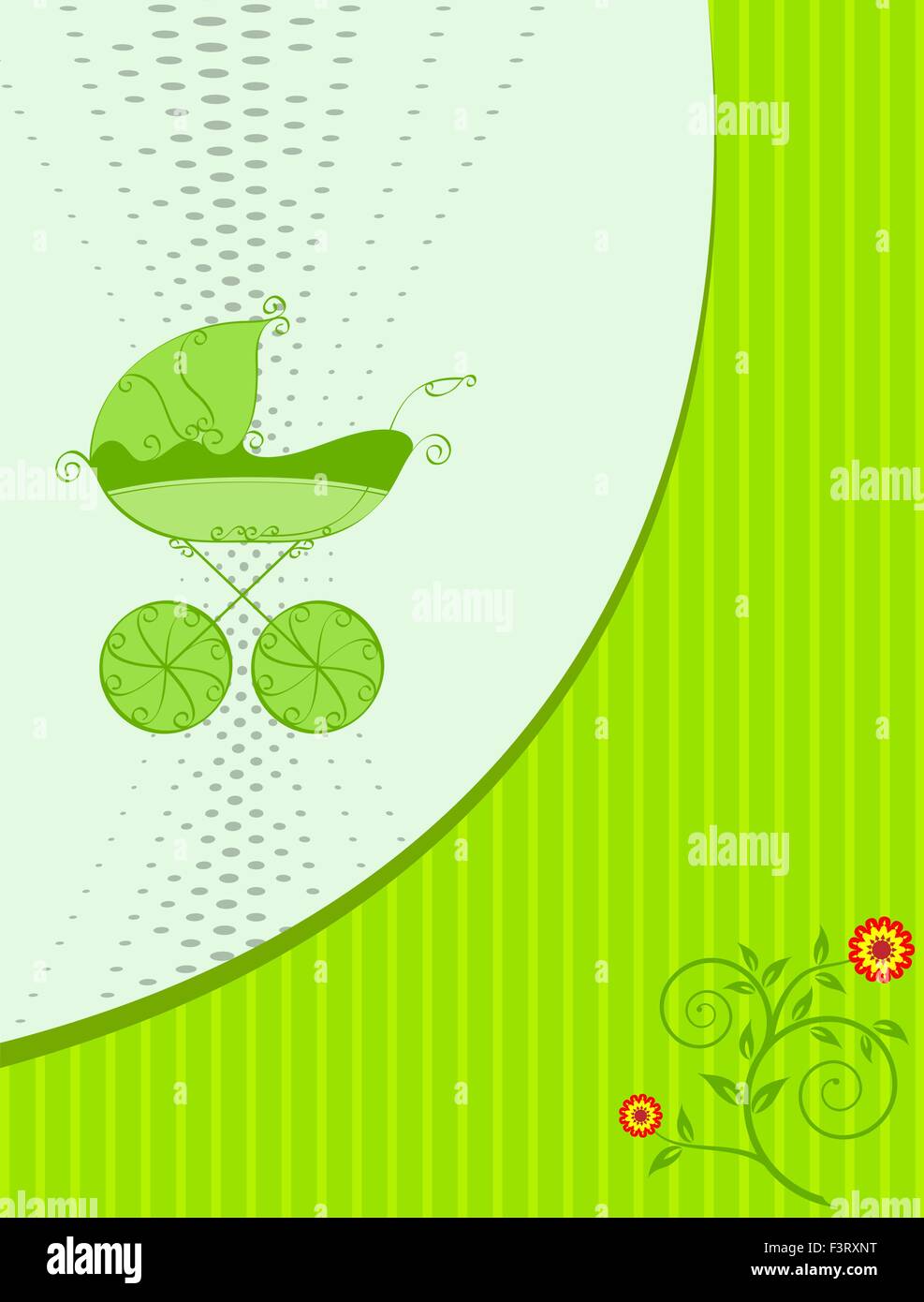 Baby Shower Card Design Vector Art Stock Vector Image & Art - Alamy