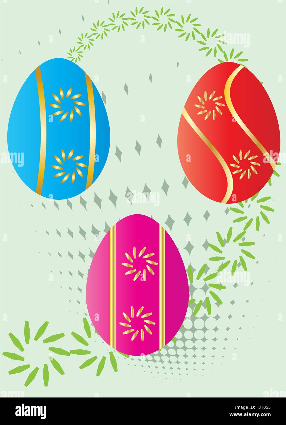 Easter Egg Ornamental Vector Art Stock Vector Image & Art - Alamy