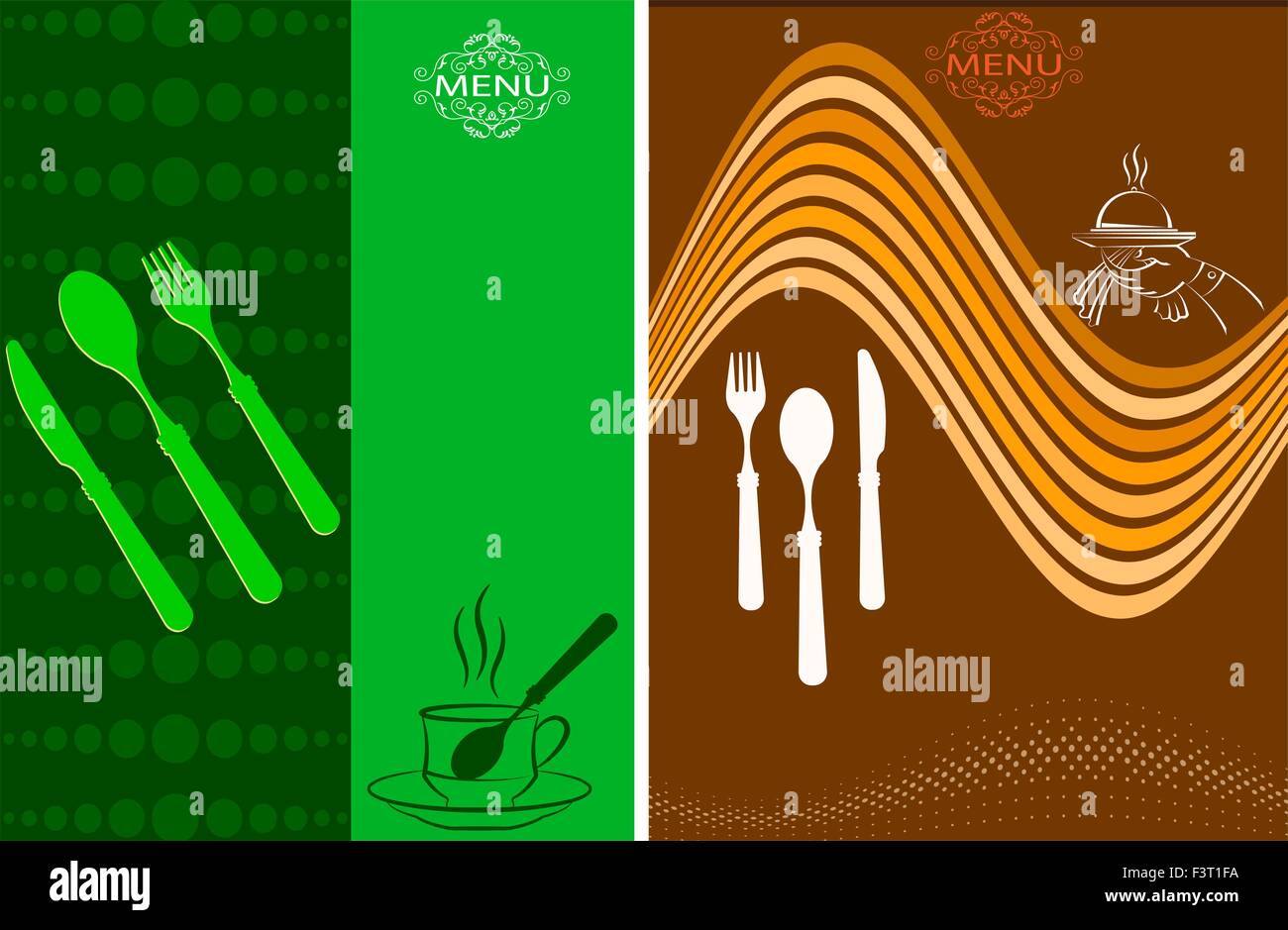 Menu Card Design Template Vector Art Stock Vector Image & Art - Alamy