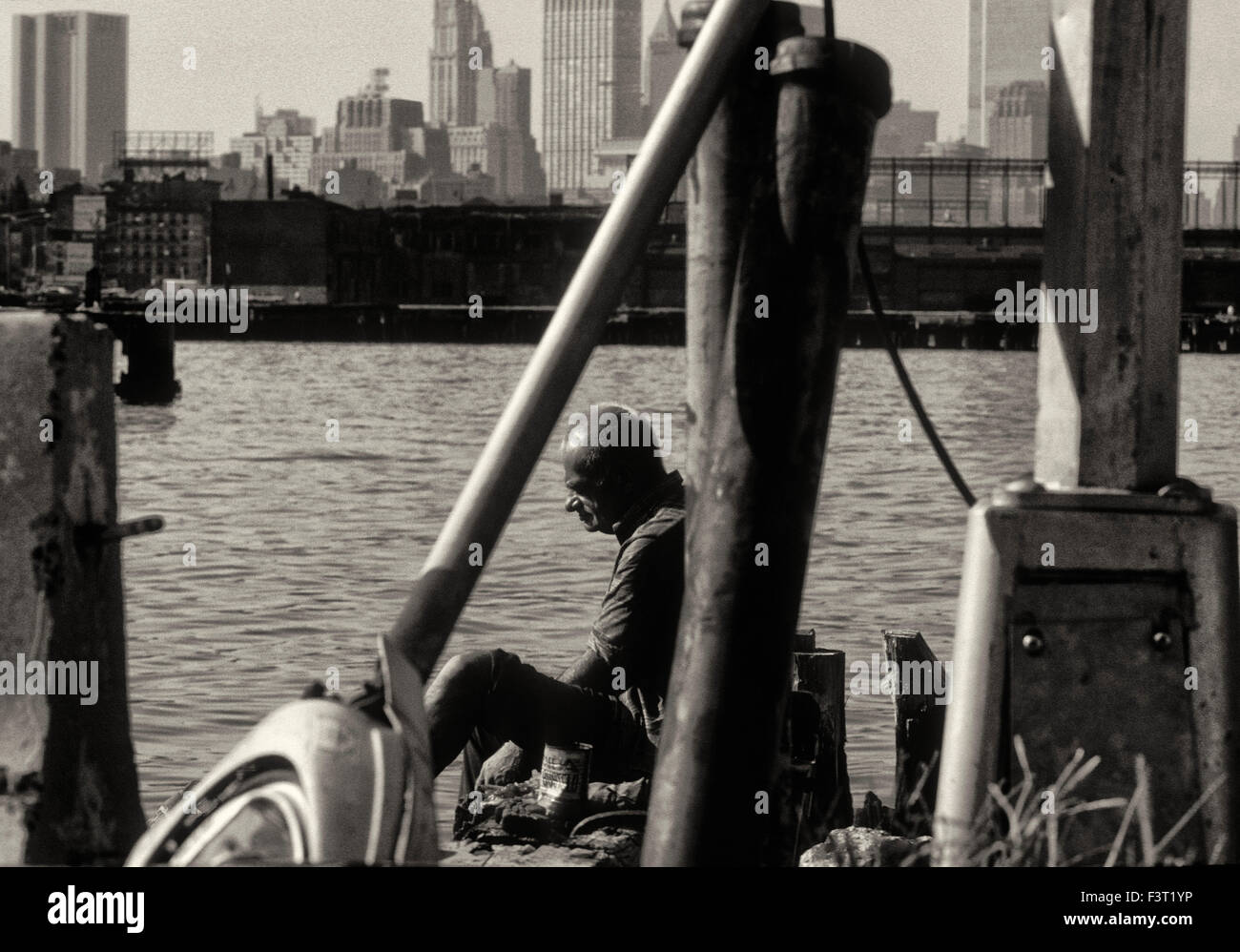 Homeless in New York City, 1981 Stock Photo - Alamy