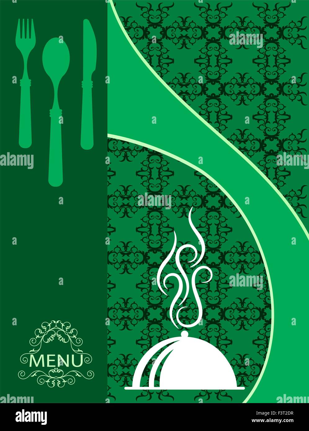 Menu Card Design Template Vector Art Stock Vector Image & Art - Alamy