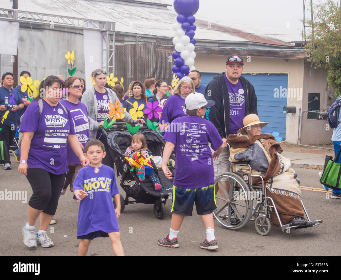SAN JOSE, CA/USA October 10, 2015 San Jose Walk to End Alzheimer’s