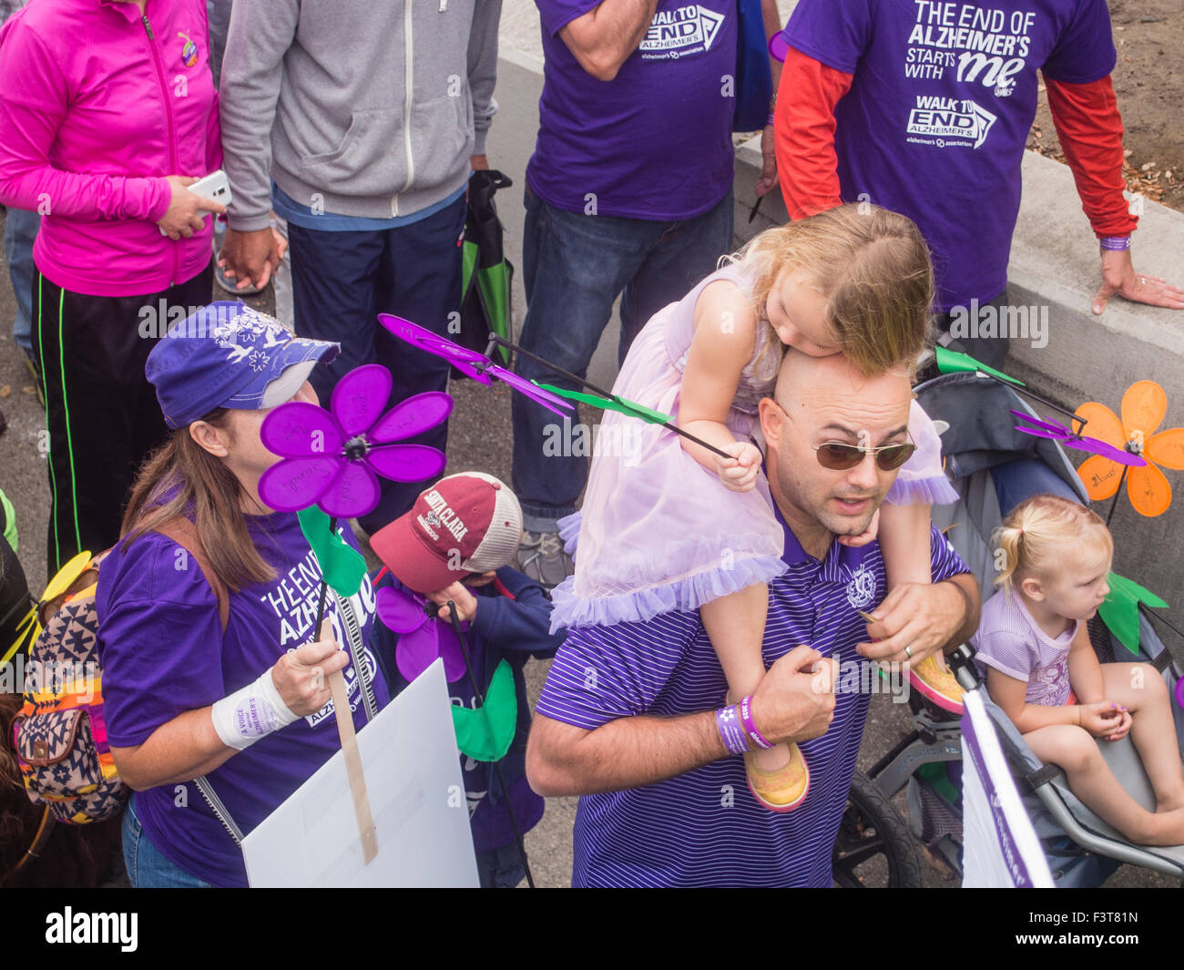 SAN JOSE, CA/USA October 10, 2015 San Jose Walk to End Alzheimer’s
