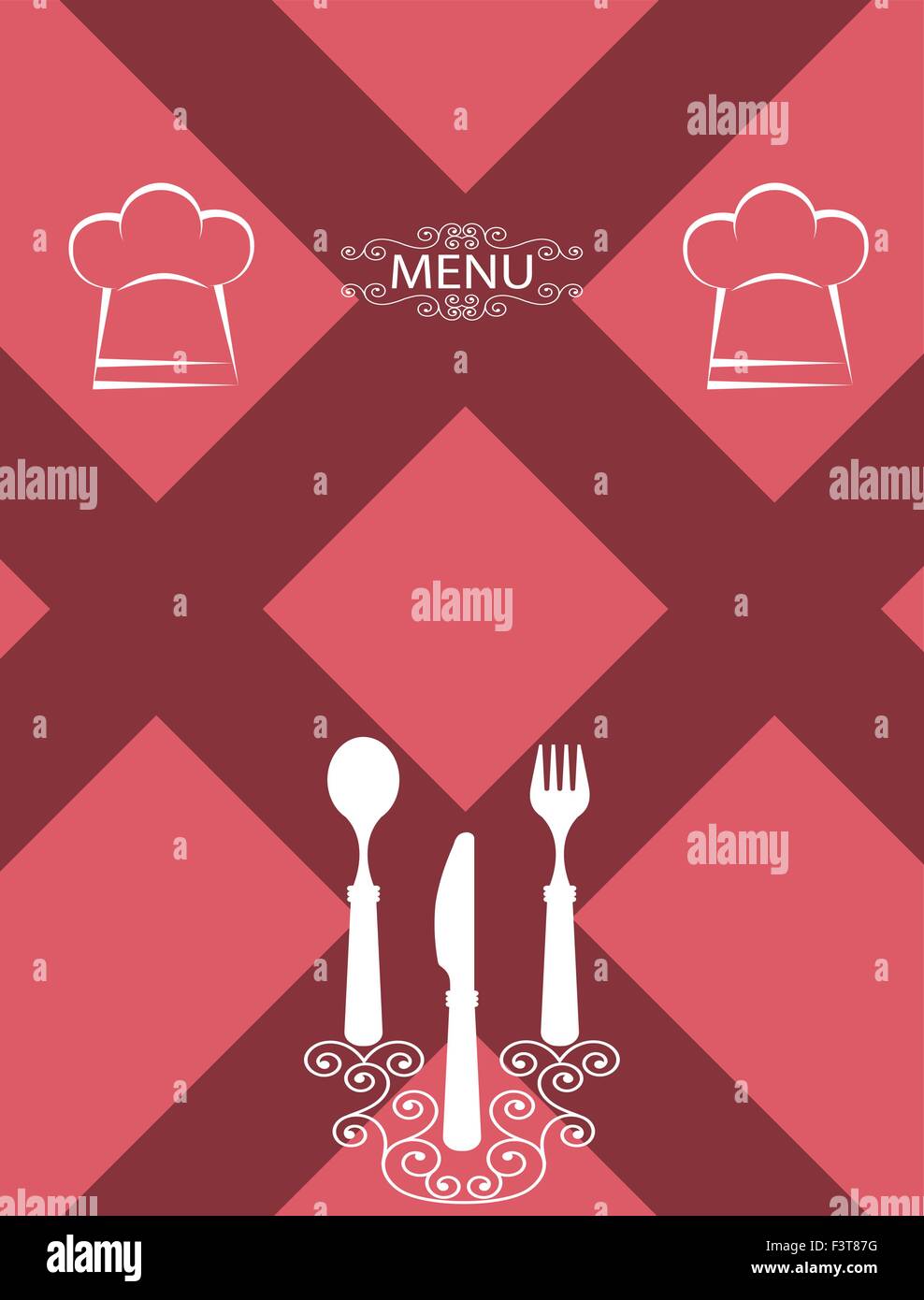Menu Card Design Template Vector Art Stock Vector Image & Art - Alamy