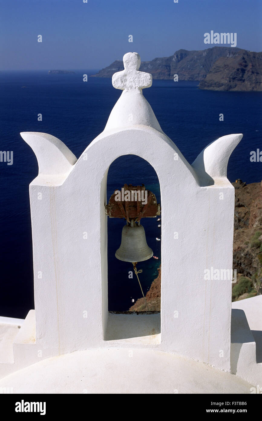Greece, Cyclades Islands, Santorini, Oia Stock Photo