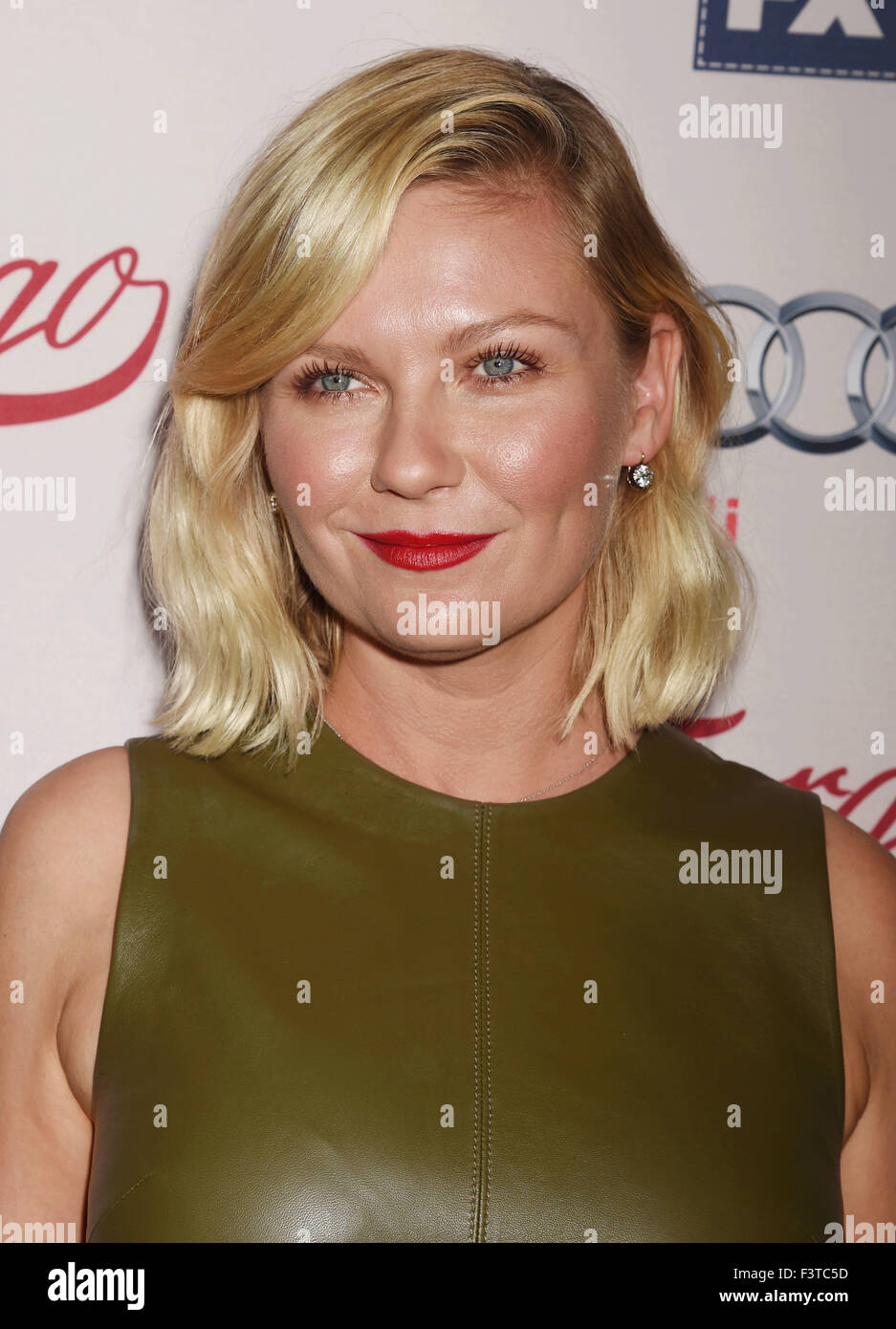 KIRSTEN DUNST US film actress in October 2015. Photo Jeffrey Mayer Stock Photo