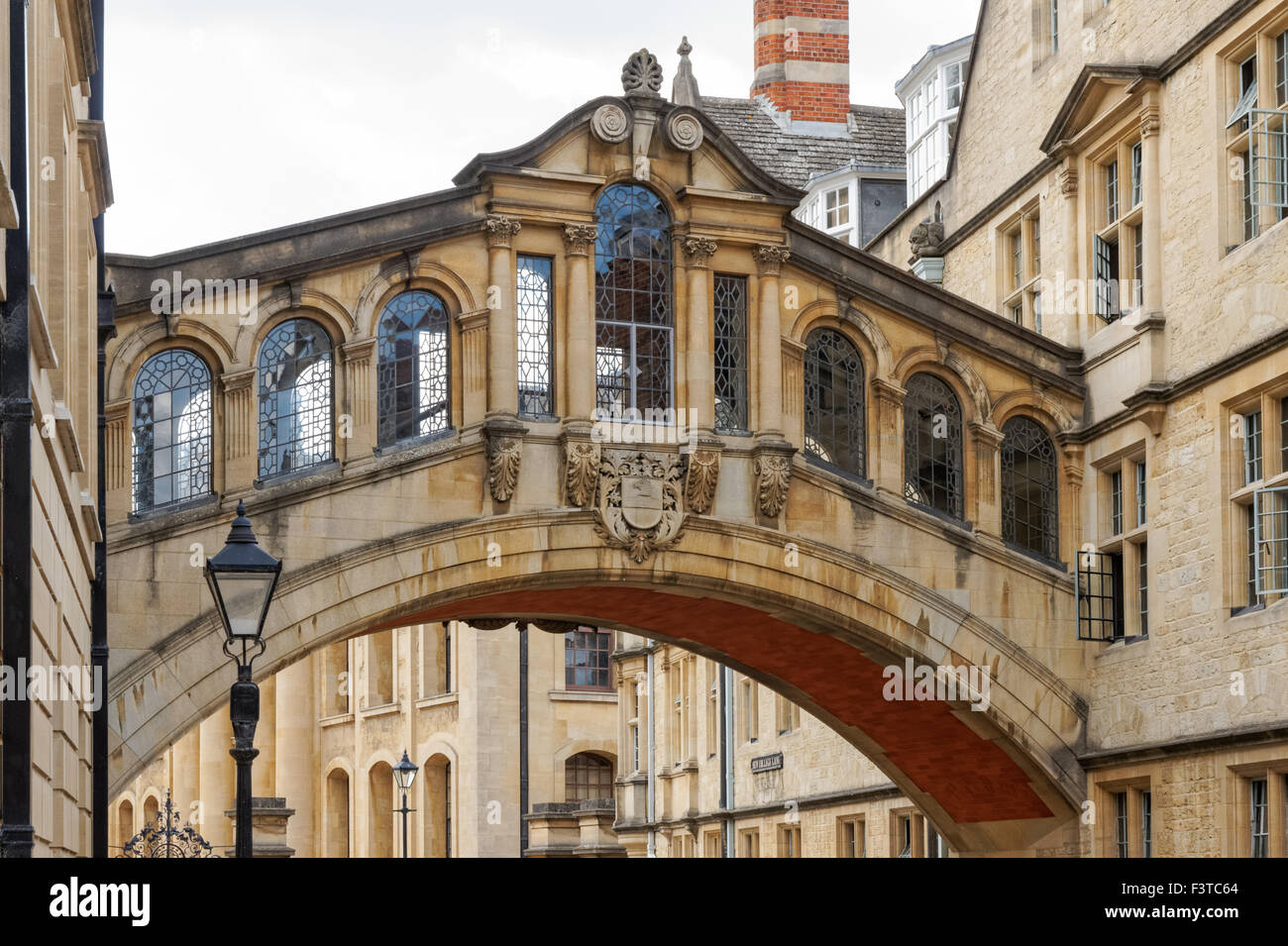 The Bridge of Sighs in Oxford Oxfordshire England United Kingdom UK Stock Photo