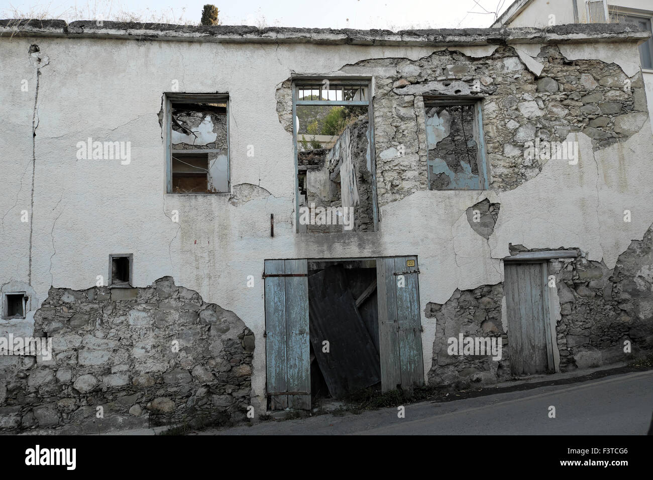 House ruin in Bellapais Village in North Cyprus  KATHY DEWITT Stock Photo