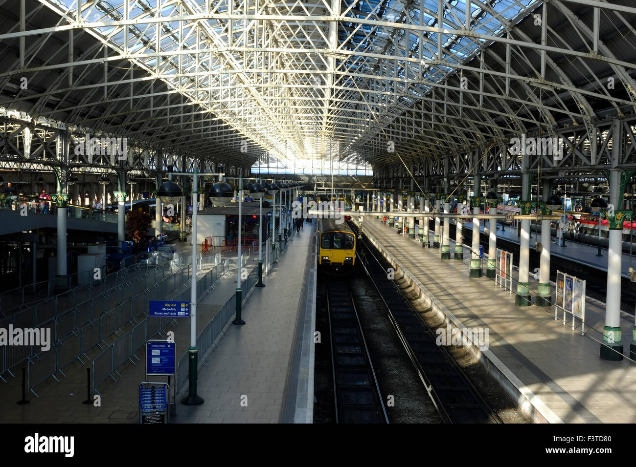 Piccadilly Station, Manchester, UK Stock Photo