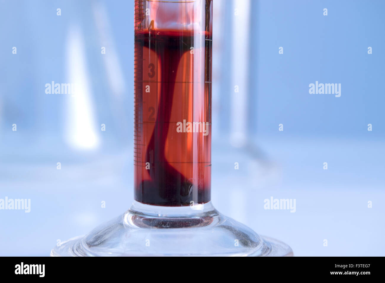 flask of blood dripping Stock Photo Alamy