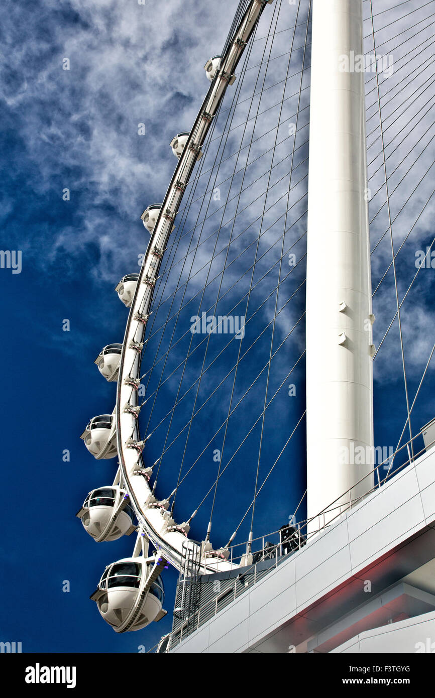 Las Vegas Ferris Wheel Stock Photo