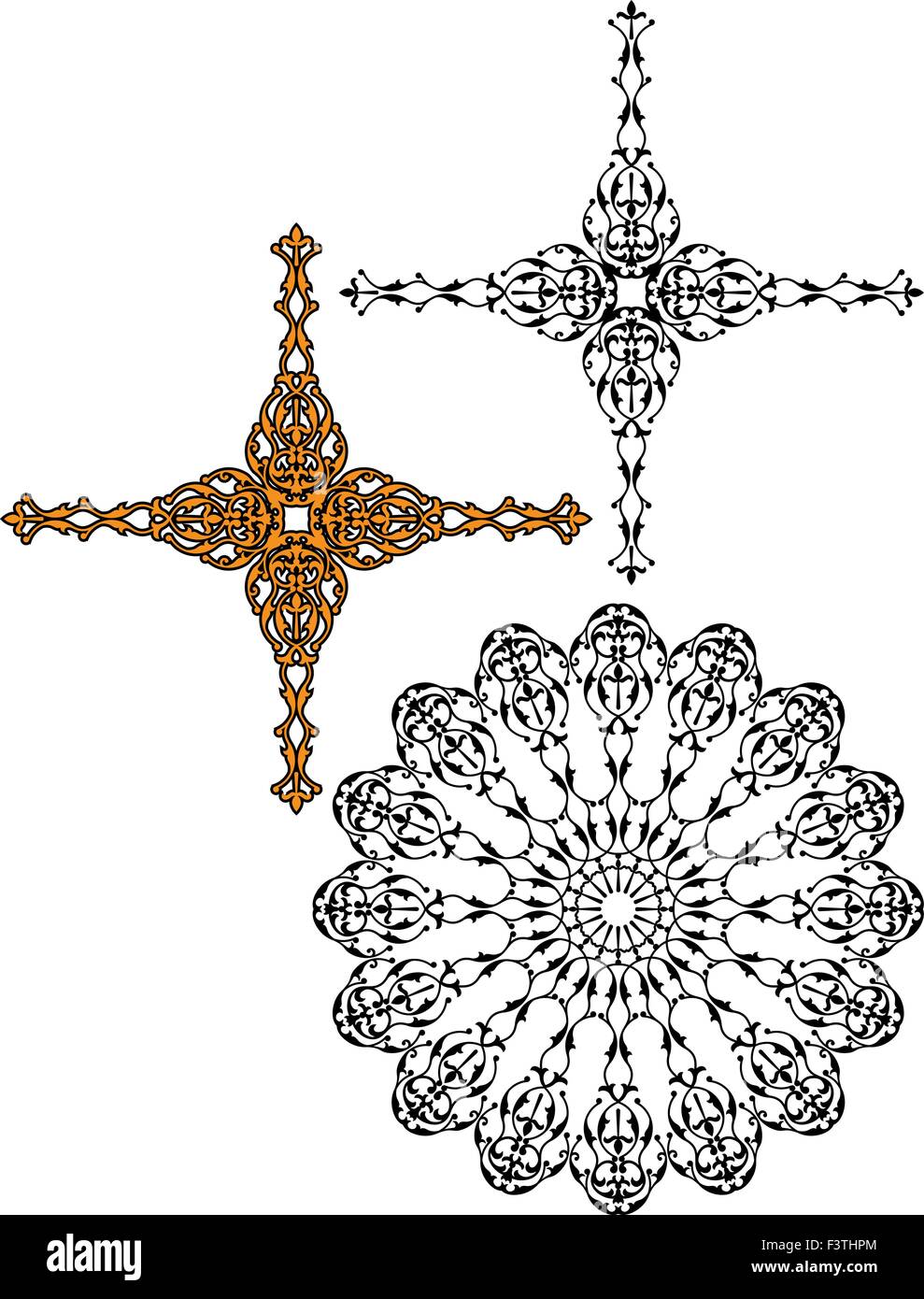 Christian Cross Design Vector Art Stock Vector Image & Art - Alamy