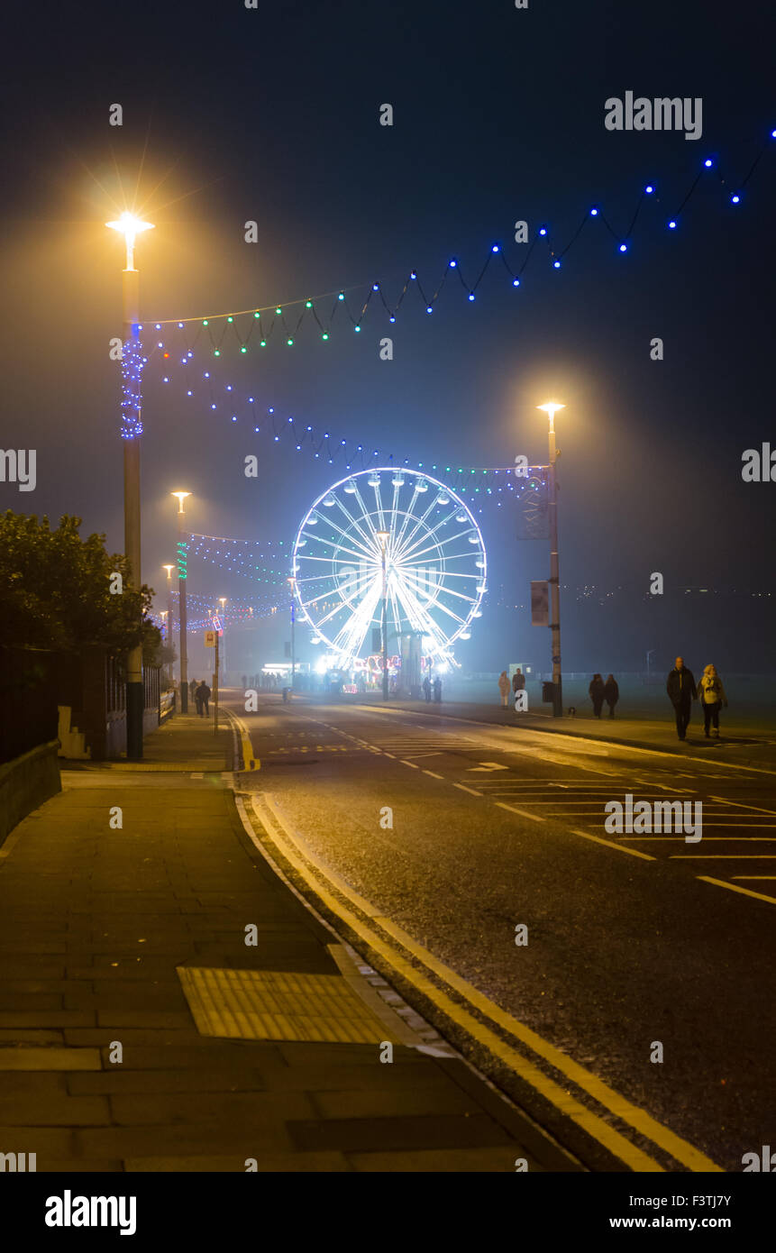 Photograph of Sunderland Illuminations 2015 Along Whitburn Road (A183
