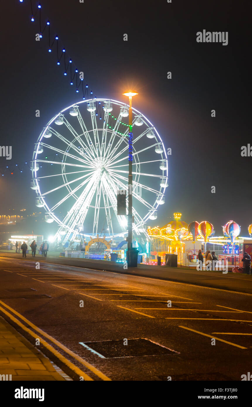 Photograph of Sunderland Illuminations 2015 Along Whitburn Road (A183