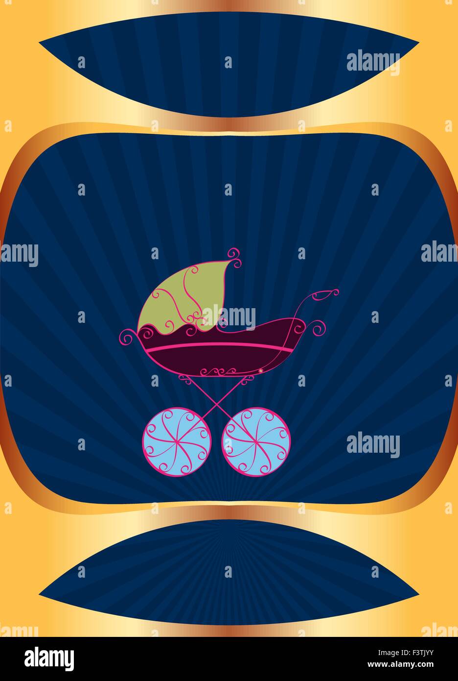 Baby Shower Card Design Vector Art Stock Vector Image & Art - Alamy