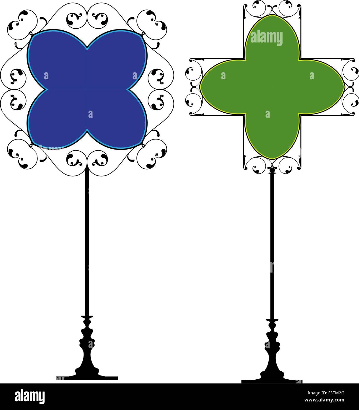 Wrought Iron Signage Vector Art Stock Vector Image & Art Alamy