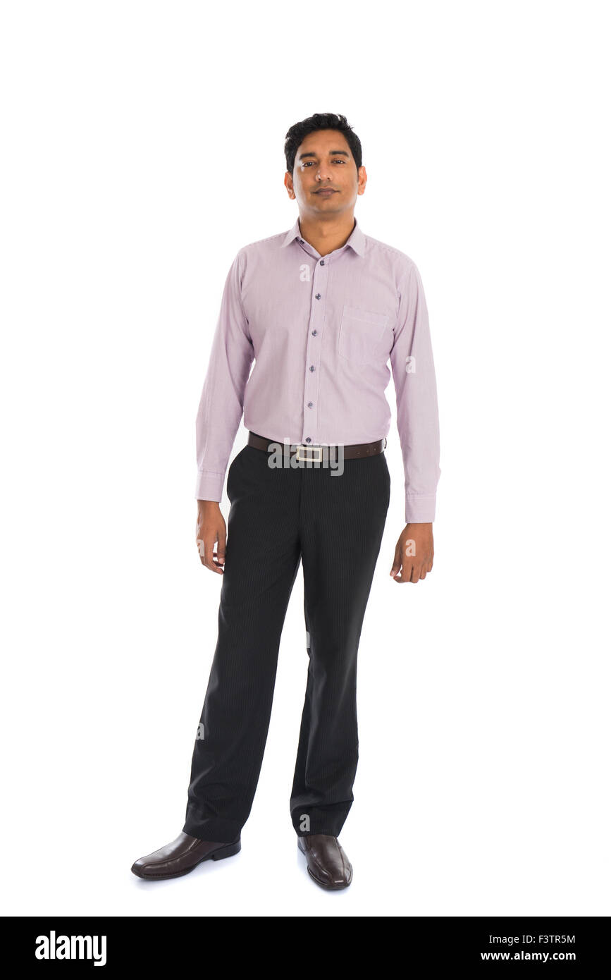 Serious indian man arms folded hi-res stock photography and images - Alamy