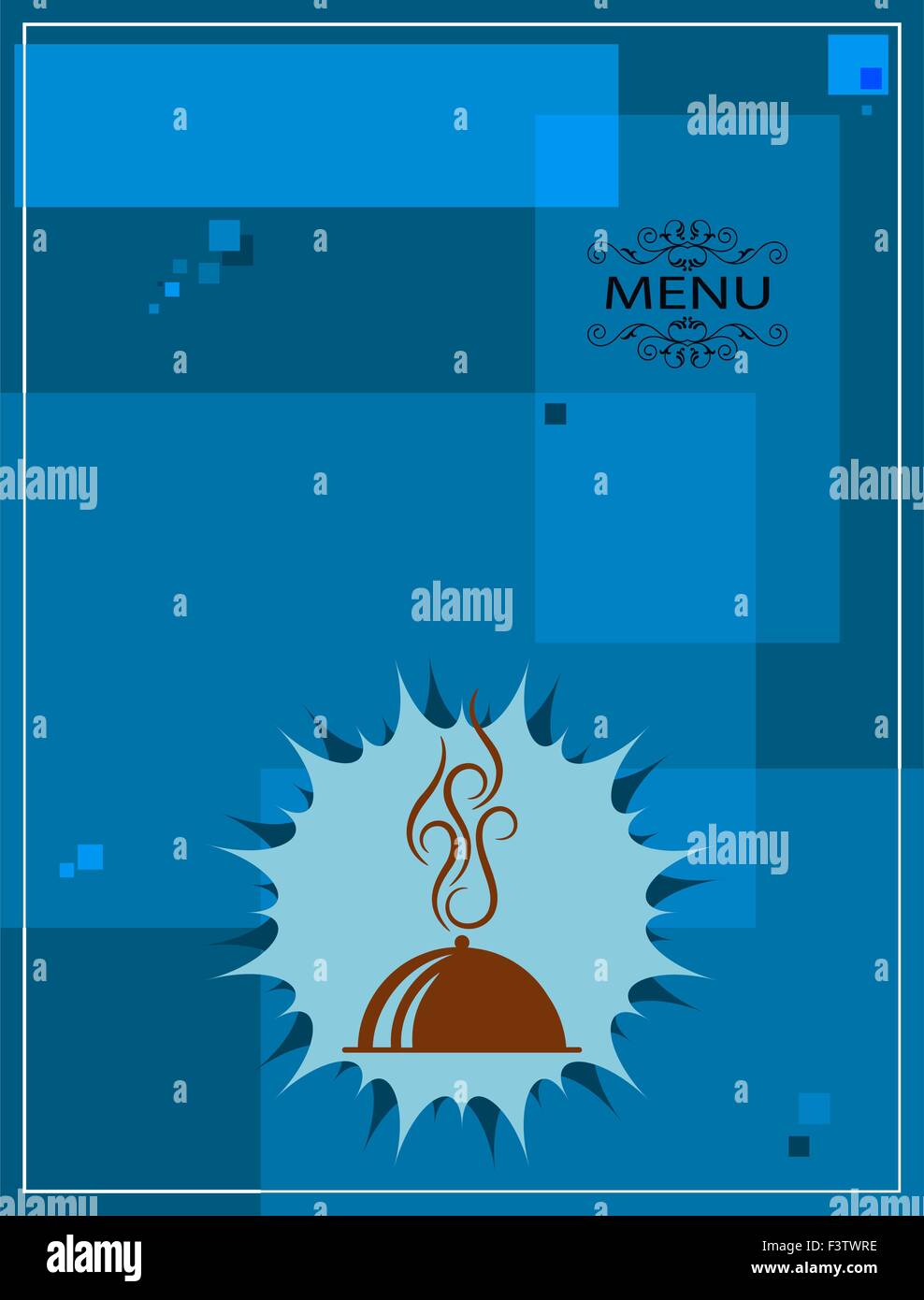 Menu Card Design Template Vector Art Stock Vector Image & Art - Alamy