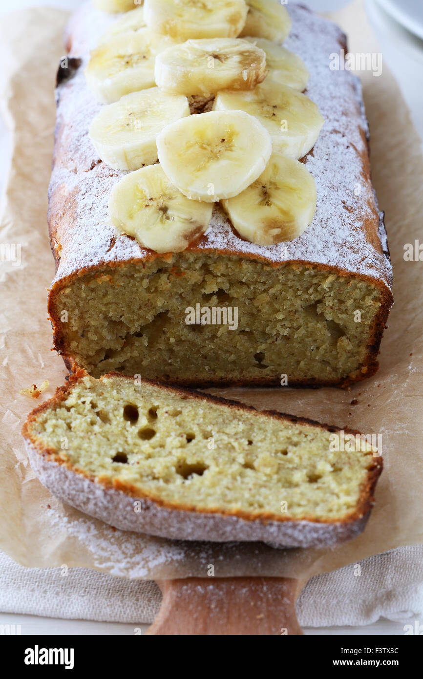 Banana cake sale at Tagacaba neighborhood Stock Photo - Alamy