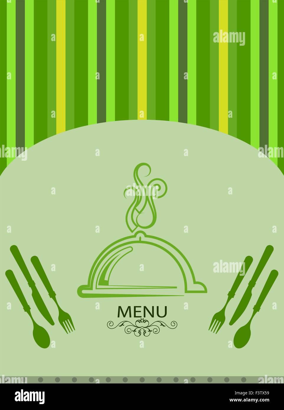 Menu Card Design Template Vector Art Stock Vector Image & Art - Alamy